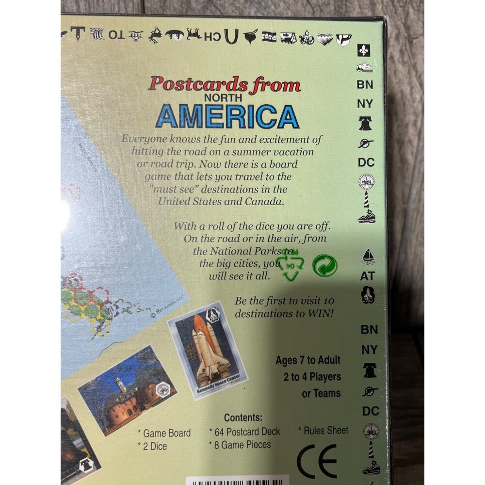 NEW Postcards From North America Board Game 2007 Sealed Unopened SEALED - Picture 5 of 6